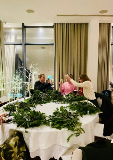 make a Christmas Wreath Workshop